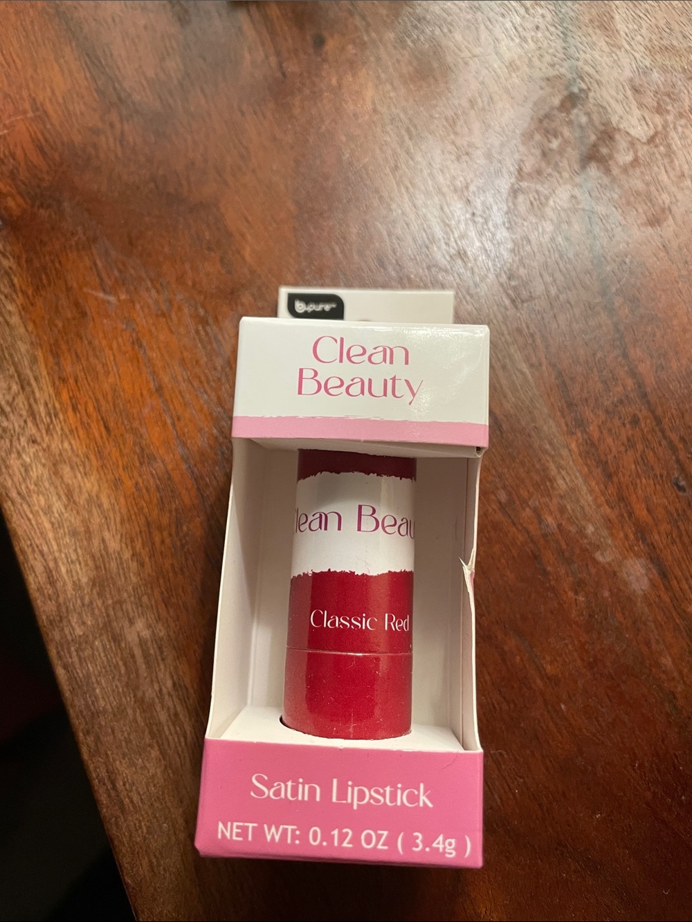 Satin Lipstick - Classic Red